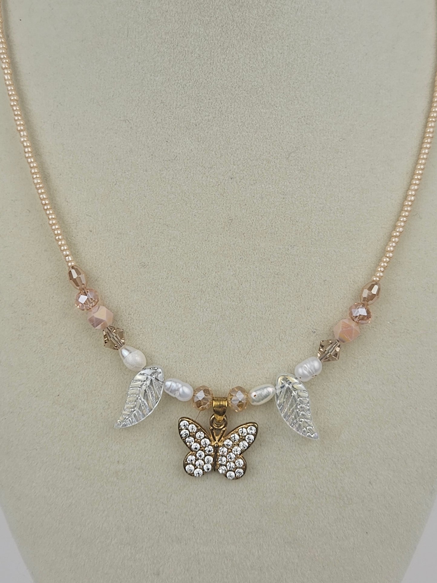 Butterfly Garden Necklace